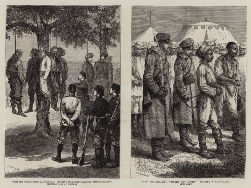Con los turcos y rusos de Joseph Nash