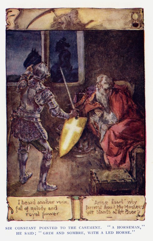 Ilustración para Sir Knight of the Splendid Way de Joseph (after) Finnemore