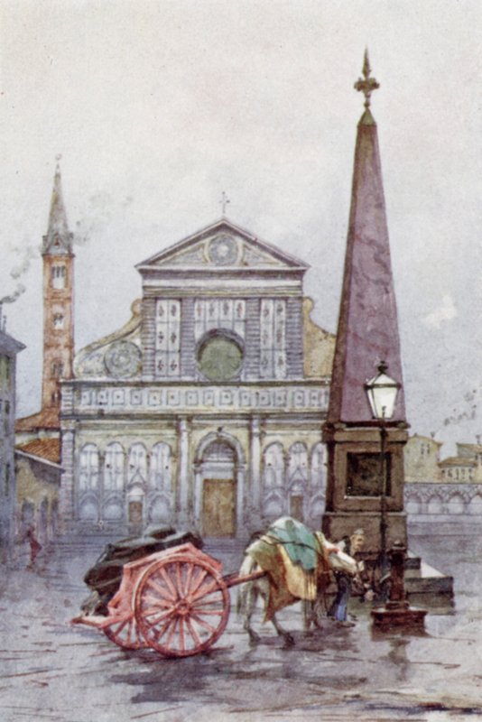 La Iglesia de Santa María Novella, Florencia de Joseph (after) Finnemore