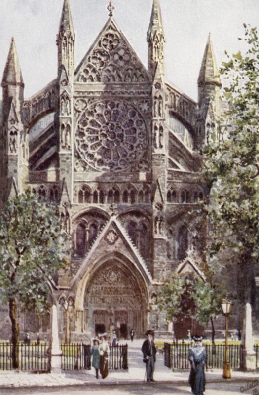 Abadía de Westminster, transepto norte de Joseph (after) Finnemore