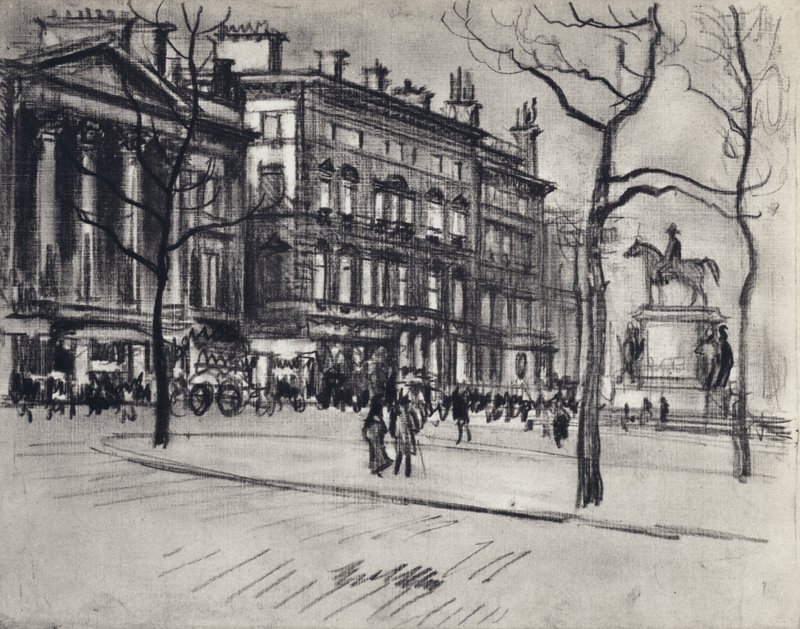 Palacios de Piccadilly de Joseph (after) Pennell