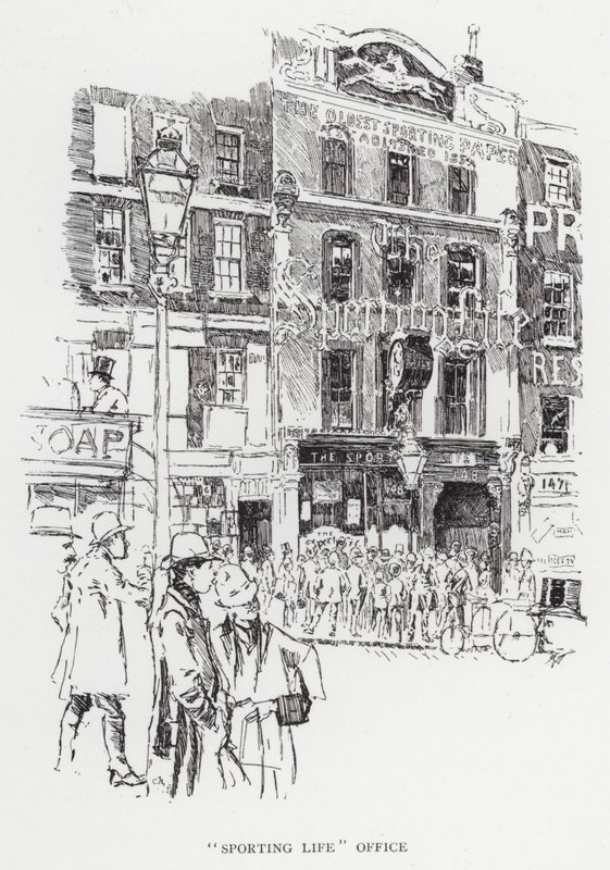 Oficina de "Sporting Life" de Joseph (after) Pennell