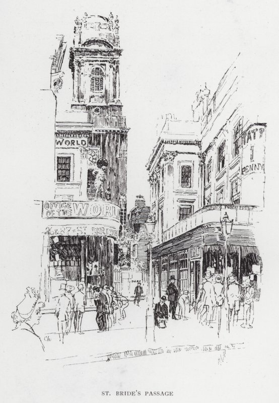 Pasaje de St Bride de Joseph (after) Pennell