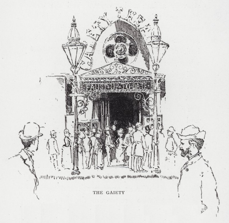 El Gaiety de Joseph (after) Pennell