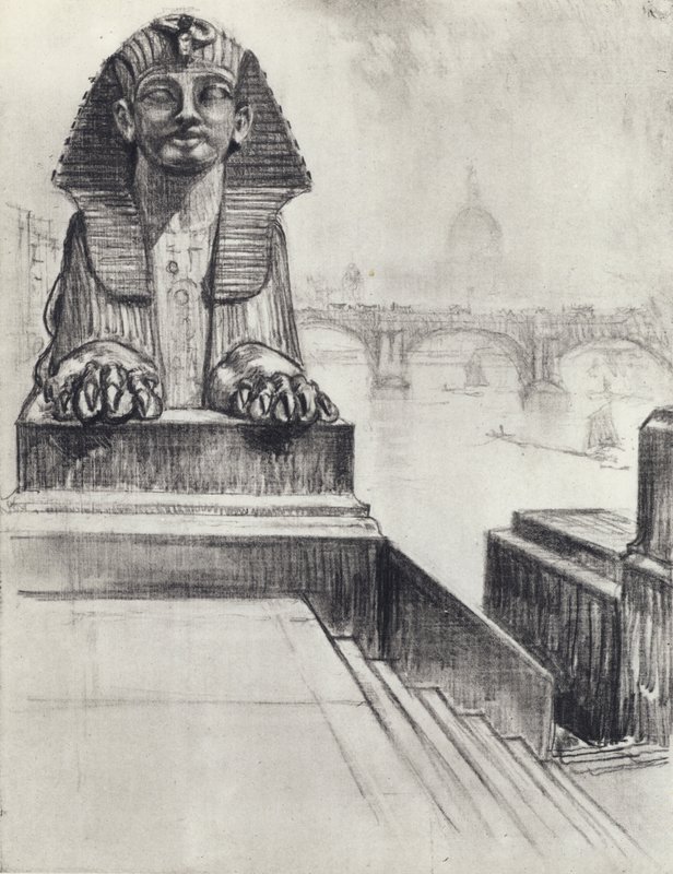 La Esfinge de Joseph (after) Pennell