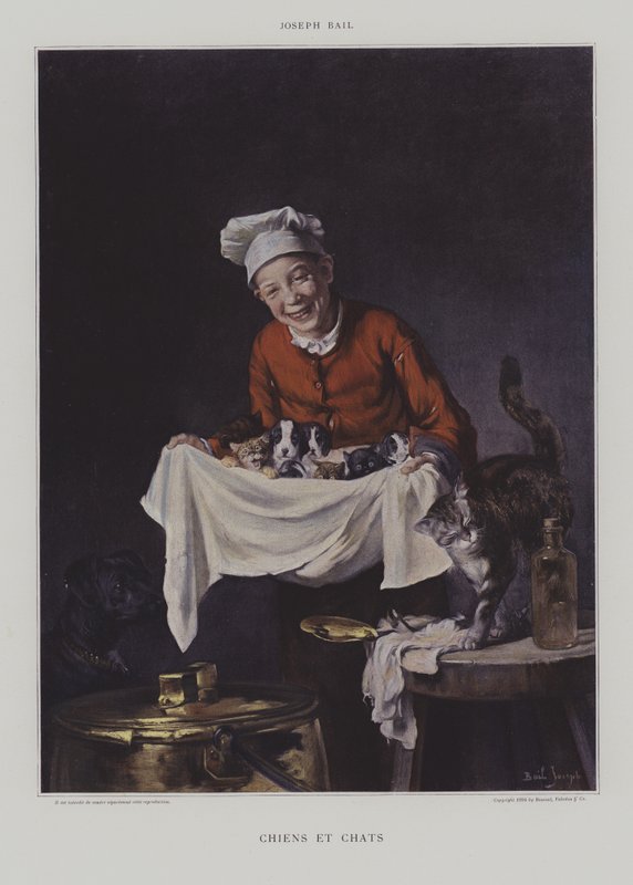 Perros y gatos de Joseph Bail
