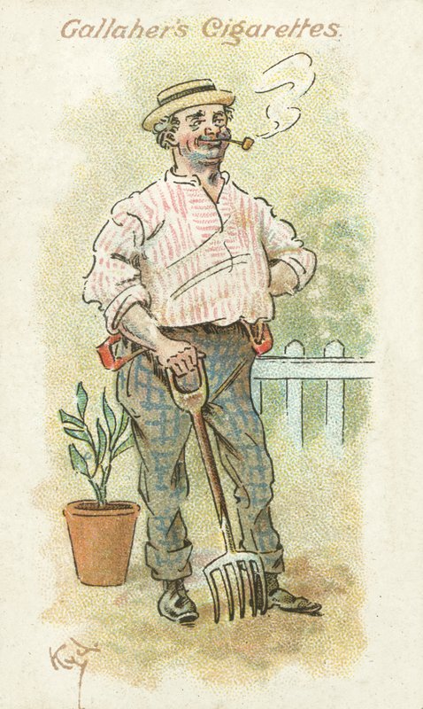 Votarios de la mala hierba nº 22 (litografía en color) de Joseph Clayton (1856 1937) Clarke