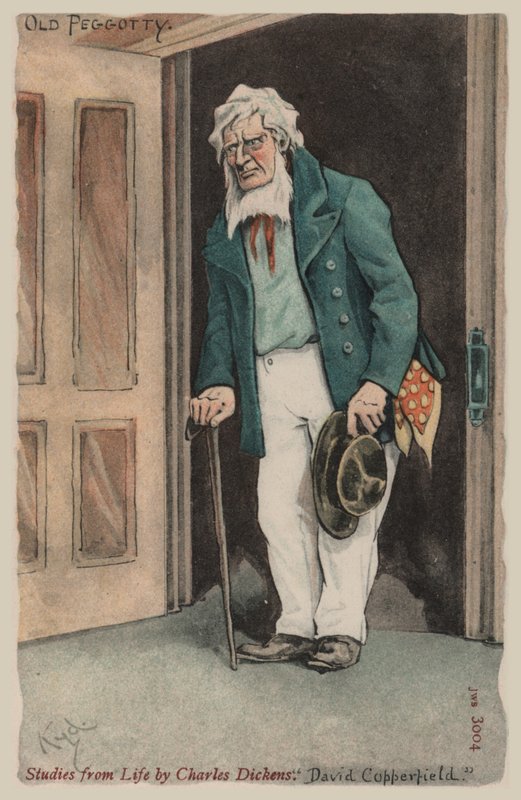 Viejo Peggotty, David Copperfield de Joseph Clayton  Clarke