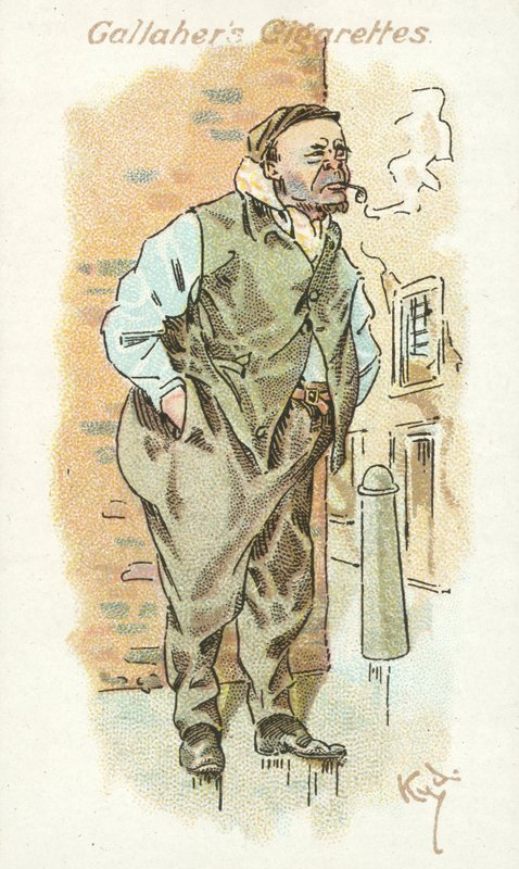 Votarios de la mala hierba nº 7 (litografía en color) de Joseph Clayton (1856 1937) Clarke