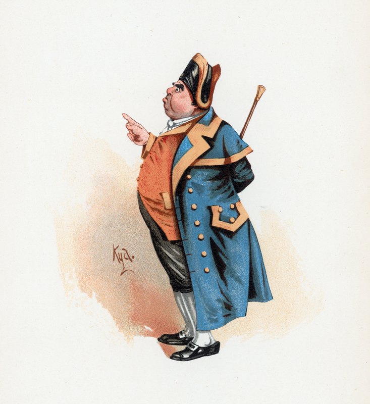 Mr. Bumble, ilustración de 