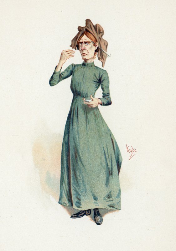 Sally Brass, ilustración de 