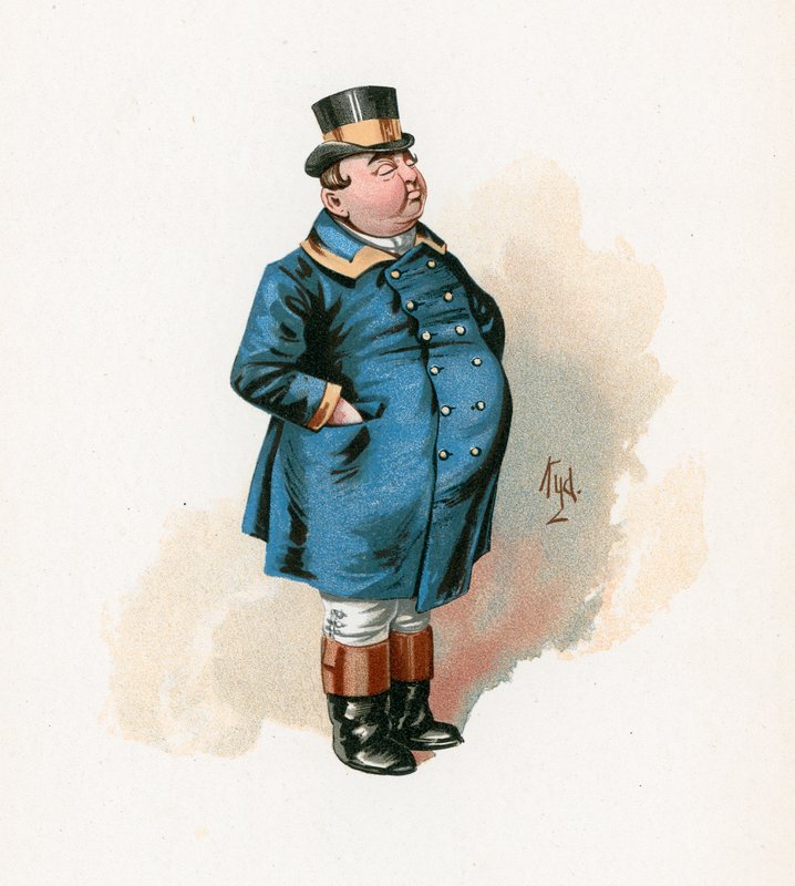 El chico gordo, ilustración de 