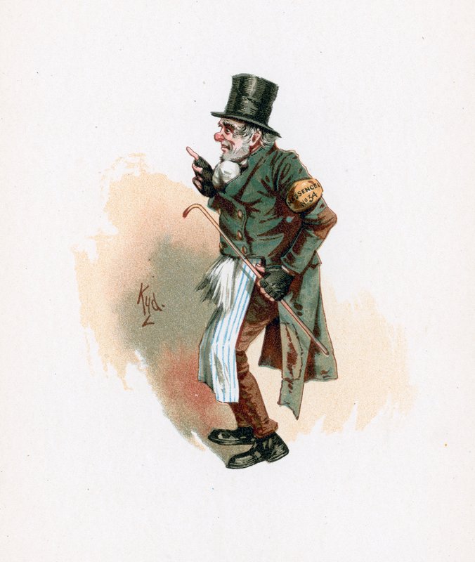 Trotty Veck, ilustración de 