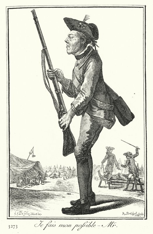 Estoy haciendo lo mejor que puedo, señor (grabado) de Joseph Franz von (after) Goez