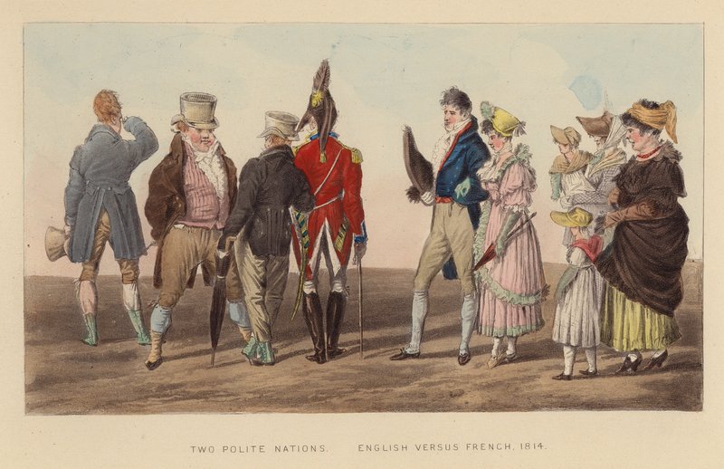 Dos naciones educadas: ingleses y franceses de Joseph Grego