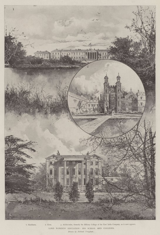 La educación de Lord Roberts, su escuela y colegios de Joseph Holland Tringham