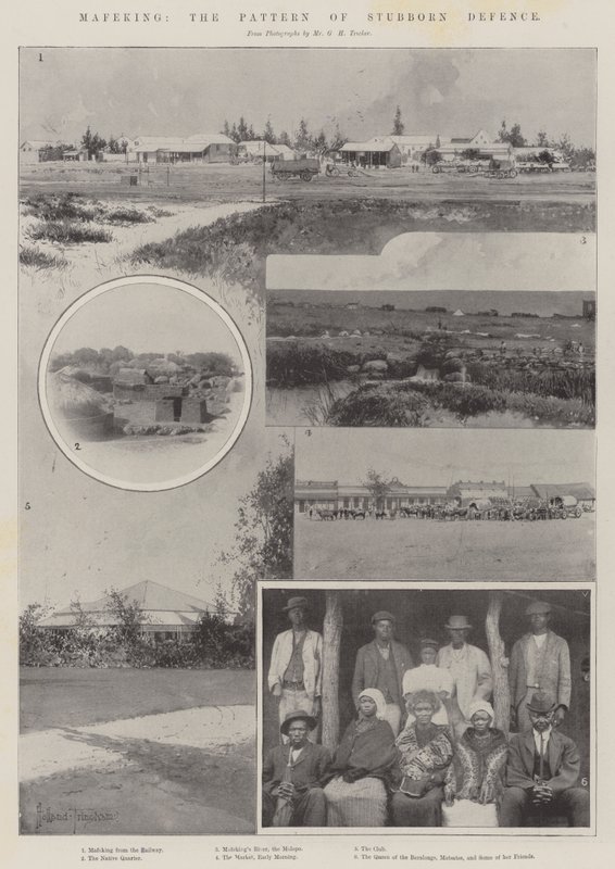 Mafeking, el Patrón de la Defensa Obstinada de Joseph Holland Tringham