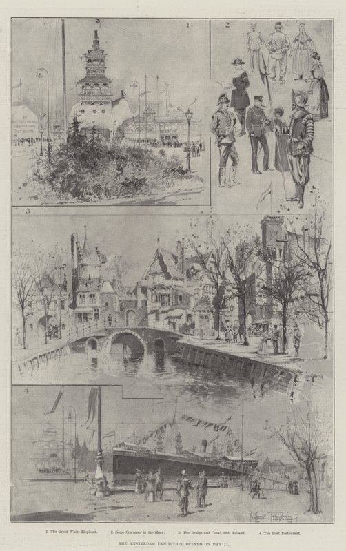 La exposición de Ámsterdam, inaugurada el 11 de mayo de Joseph Holland Tringham