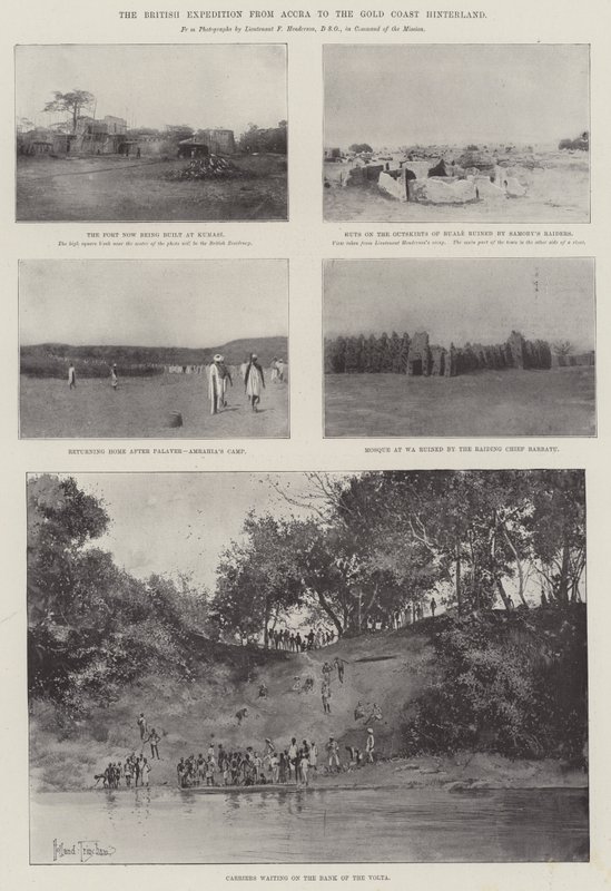 La expedición británica de Accra al interior de la Costa de Oro de Joseph Holland Tringham
