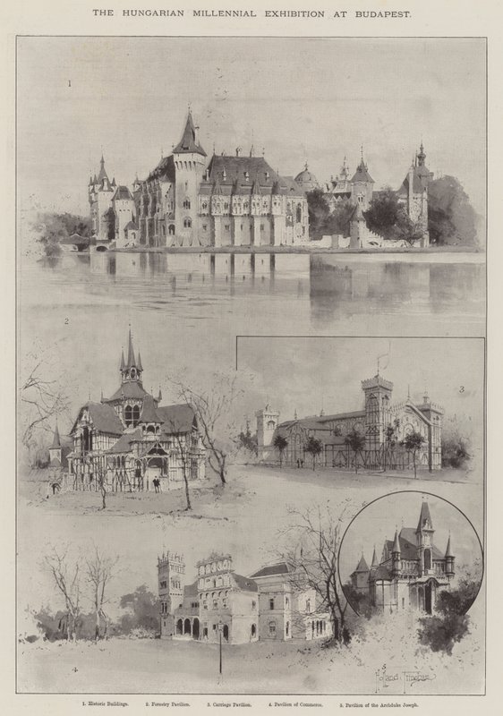 La Exposición Milenaria Húngara en Budapest de Joseph Holland Tringham