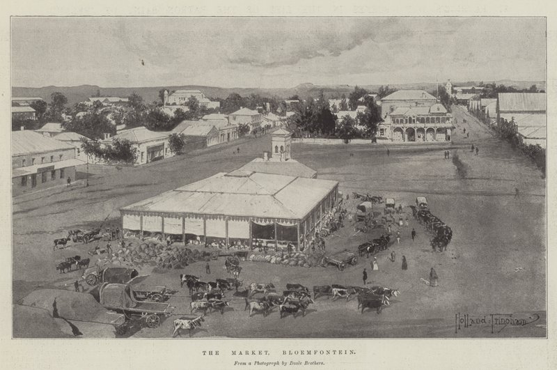 El mercado, Bloemfontein de Joseph Holland Tringham
