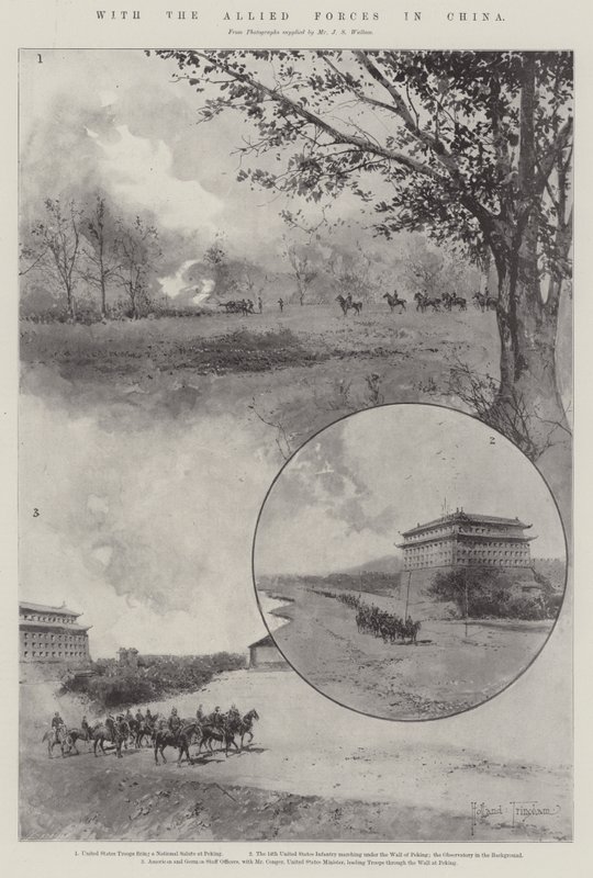Con las Fuerzas Aliadas en China de Joseph Holland Tringham
