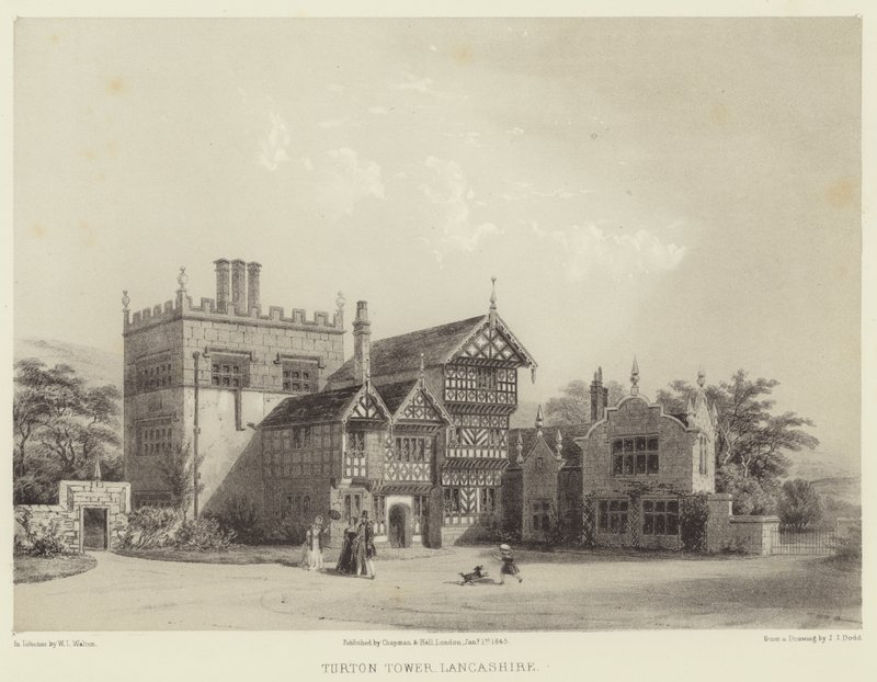 Turton Tower, Lancashire de Joseph Josiah Dodd