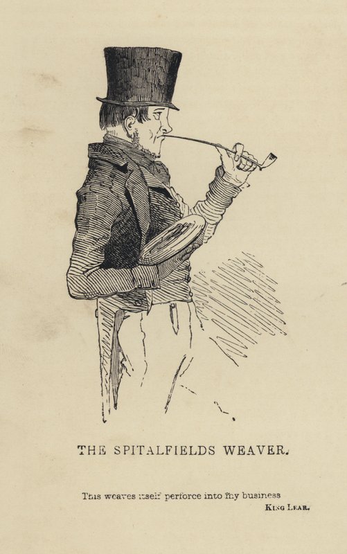Kenny Meadows: El tejedor de Spitalfields de Joseph Kenny (after) Meadows