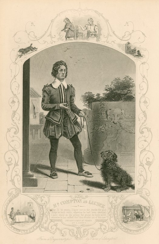 Dos caballeros de Verona de Joseph Kenny Meadows