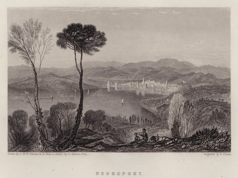 Negropont de Joseph Mallord William (after) Turner
