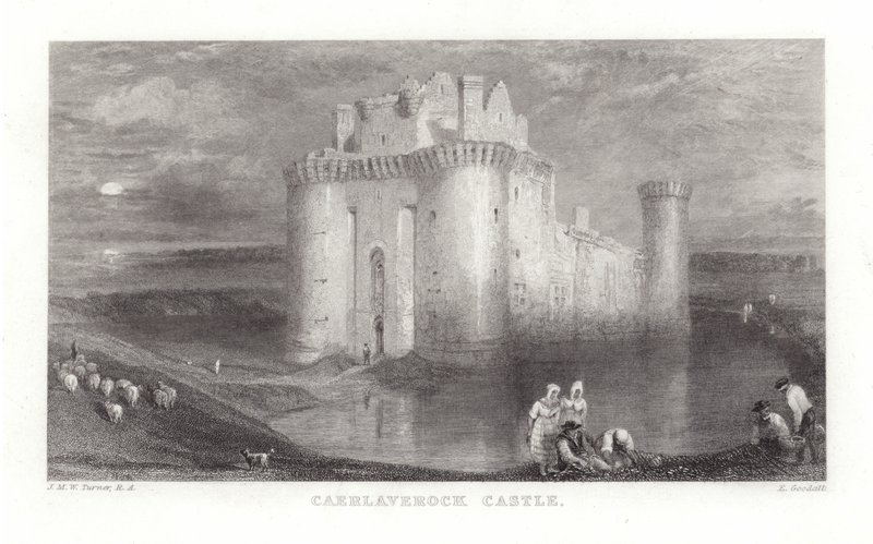 Castillo de Caerlaverock de Joseph Mallord William Turner