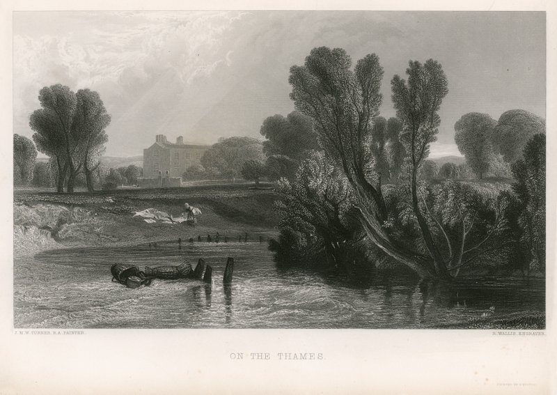 En el Támesis de Joseph Mallord William Turner