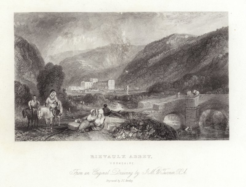 Abadía de Rievaulx en Yorkshire de Joseph Mallord William Turner