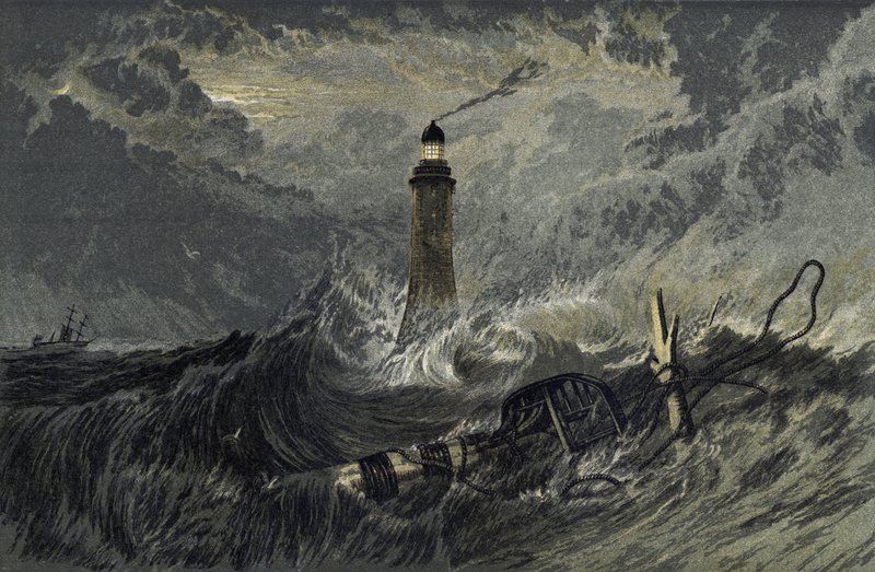 El Faro de Eddystone de Joseph Mallord William Turner