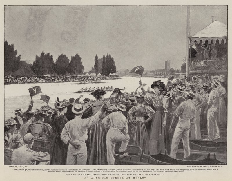 Un Rincón Americano en Henley de Joseph Nash