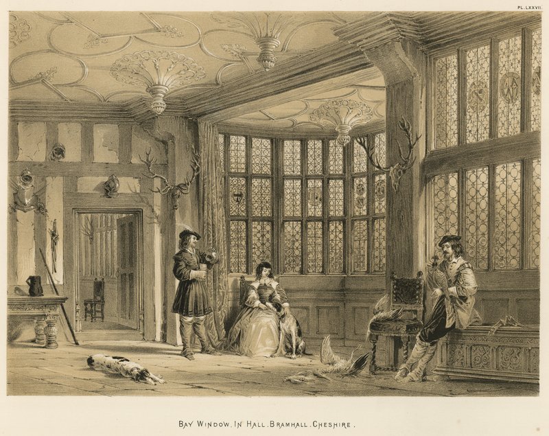 Mirador, en el salón, Bramhall, Cheshire de Joseph Nash