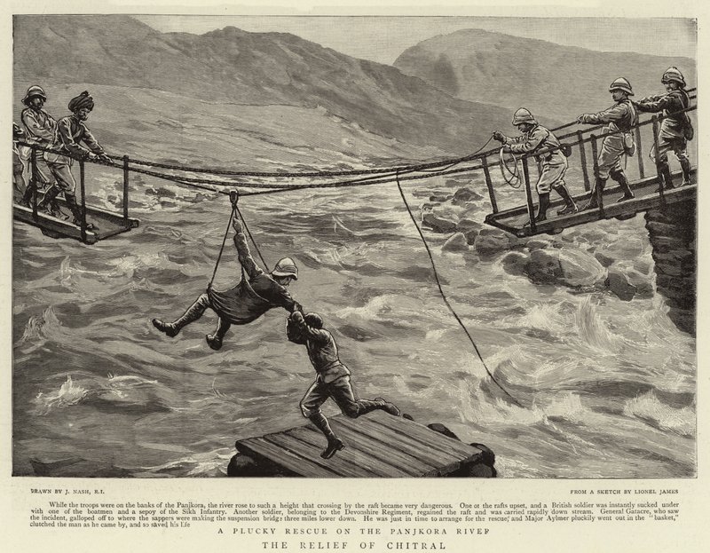 El alivio de Chitral de Joseph Nash
