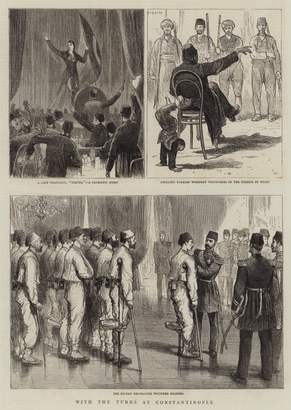 Con los turcos en Constantinopla de Joseph Nash