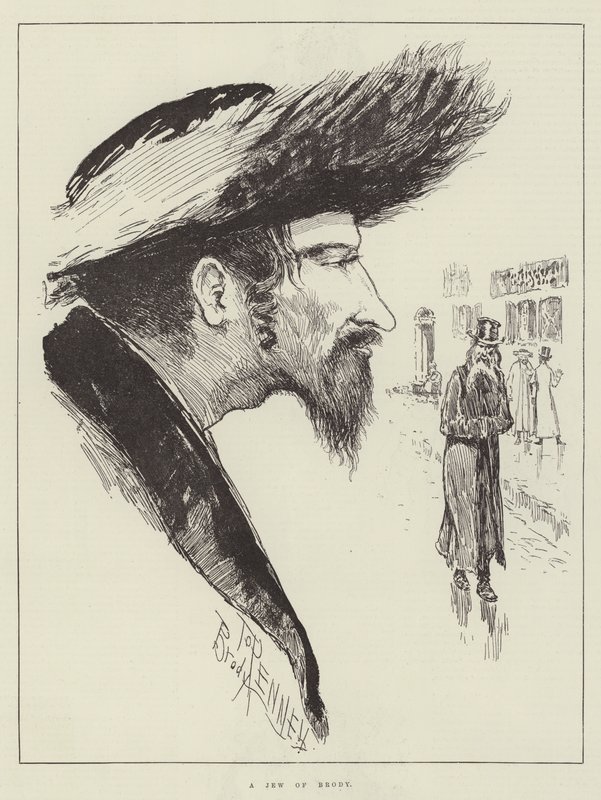 El judío en casa, por Joseph Pennell de Joseph Pennell