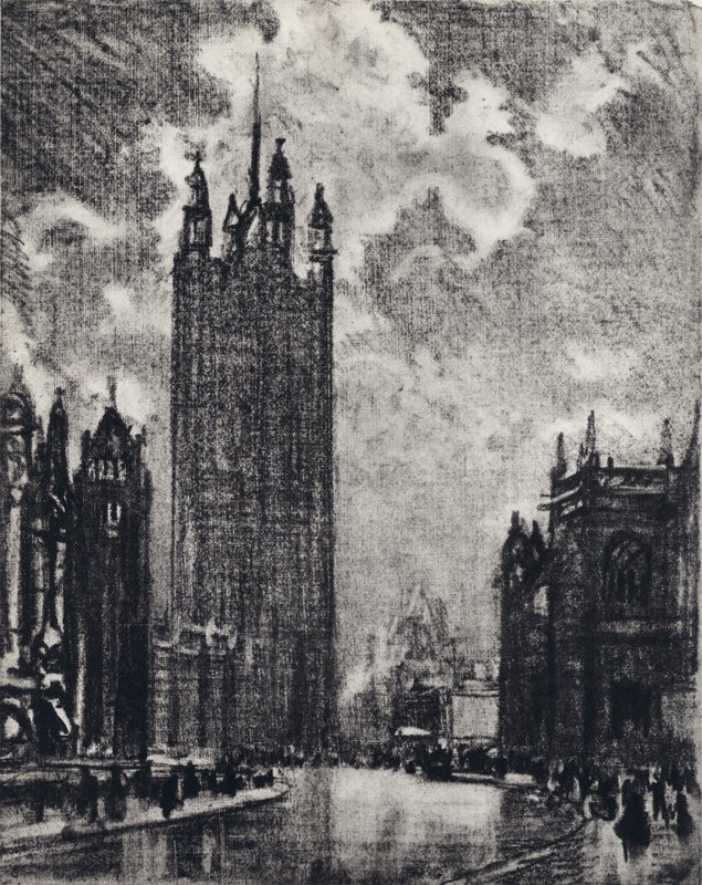 Torre Victoria de Joseph Pennell