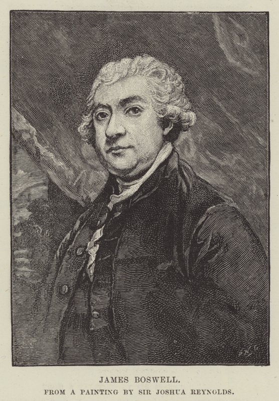 James Boswell de Joshua Reynolds