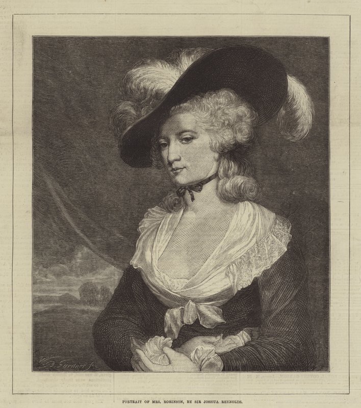 Retrato de la Sra. Robinson de Joshua Reynolds