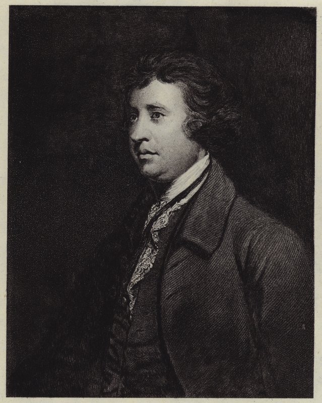 Edmund Burke de Joshua (after) Reynolds