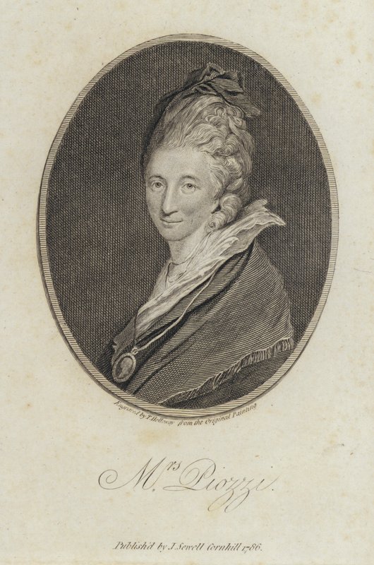 Hester Lynch Piozzi, diarista y autora nacida en Gales de Joshua (after) Reynolds