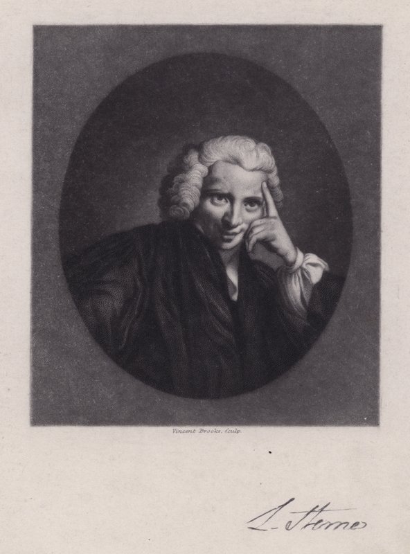 Laurence Sterne, escritor y clérigo irlandés, autor de Tristram Shandy de Joshua (after) Reynolds