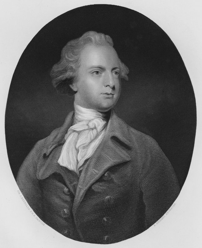 Sir Abraham Hume, Baronet, del cuadro en la Galería Vernon (grabado) de Joshua (after) Reynolds