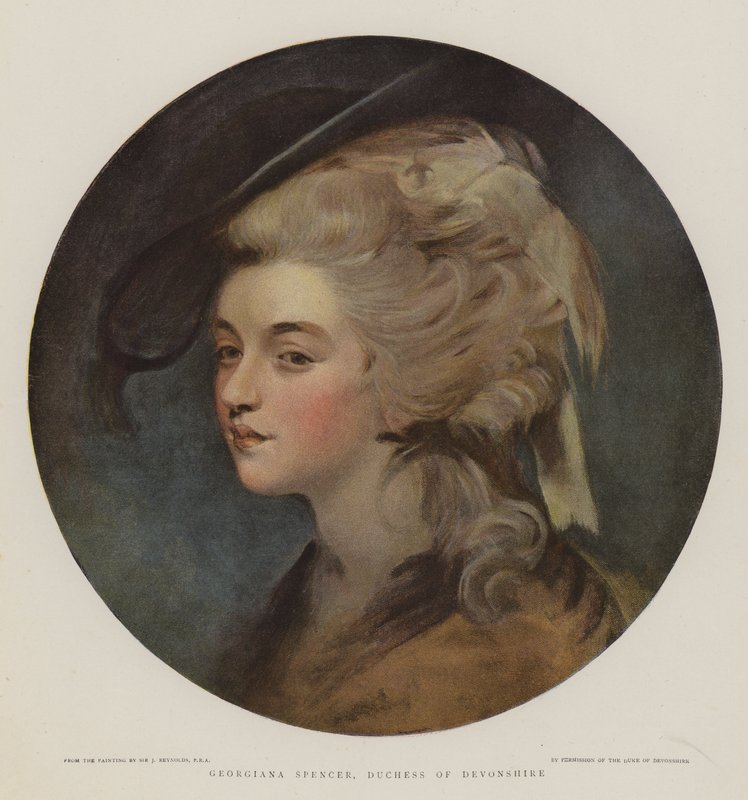 Georgiana Spencer, duquesa de Devonshire de Joshua Reynolds