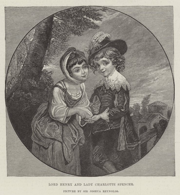 Lord Henry y Lady Charlotte Spencer de Joshua Reynolds