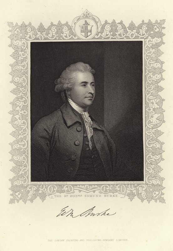Retrato de Edmund Burke de Joshua Reynolds