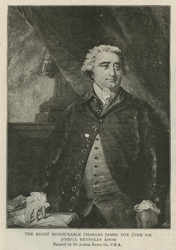 El Muy Honorable Charles James Fox de Joshua Reynolds